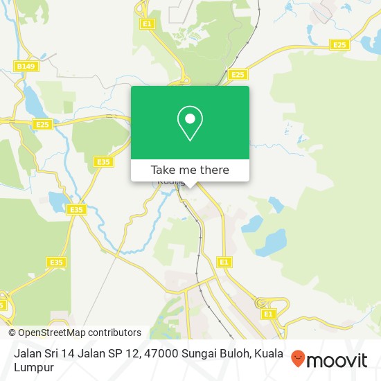 Jalan Sri 14 Jalan SP 12, 47000 Sungai Buloh map