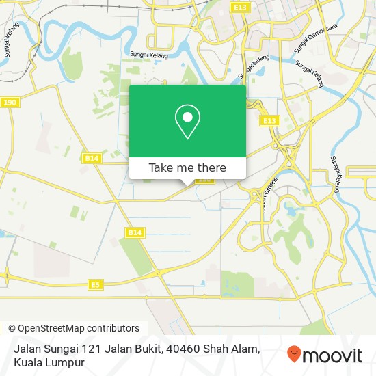 Jalan Sungai 121 Jalan Bukit, 40460 Shah Alam map