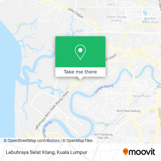 Peta Lebuhraya Selat Klang