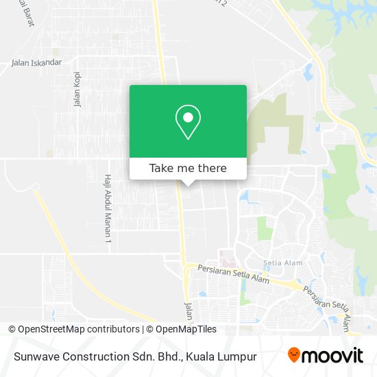 Sunwave Construction Sdn. Bhd. map