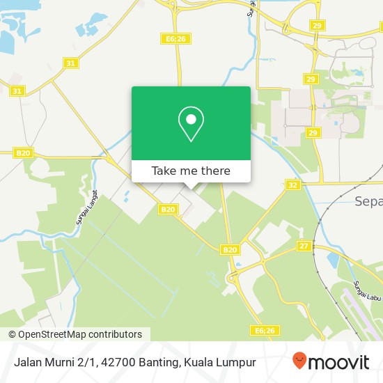 Jalan Murni 2/1, 42700 Banting map