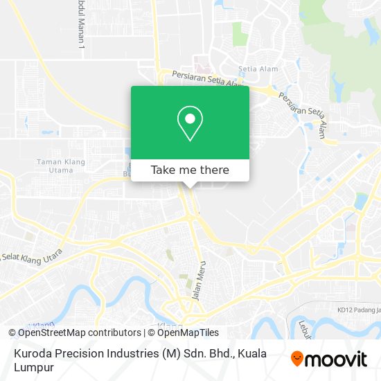 Kuroda Precision Industries (M) Sdn. Bhd. map