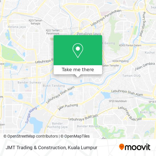 JMT Trading & Construction map