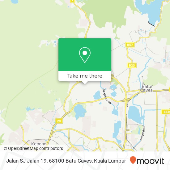 Jalan SJ Jalan 19, 68100 Batu Caves map