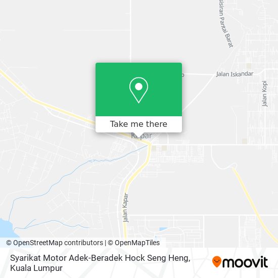 Syarikat Motor Adek-Beradek Hock Seng Heng map