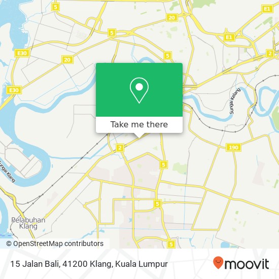 15 Jalan Bali, 41200 Klang map
