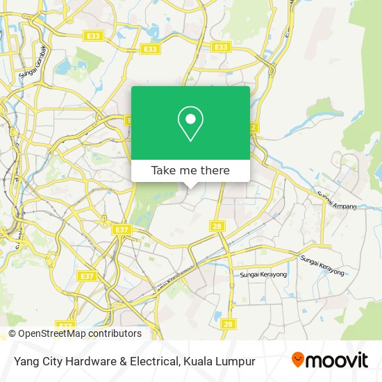 How To Get To Yang City Hardware Electrical In Kuala Lumpur By Bus Or Mrt Lrt Moovit