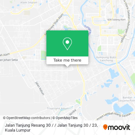 Peta Jalan Tanjung Resang 30 / / Jalan Tanjung 30 / 23