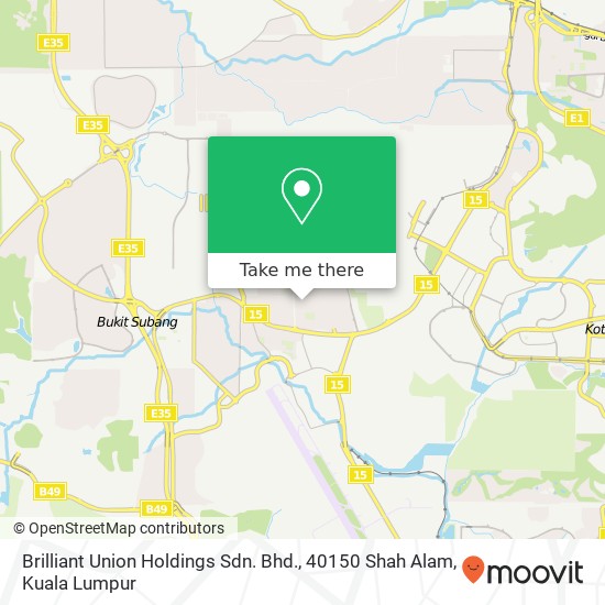 Peta Brilliant Union Holdings Sdn. Bhd., 40150 Shah Alam