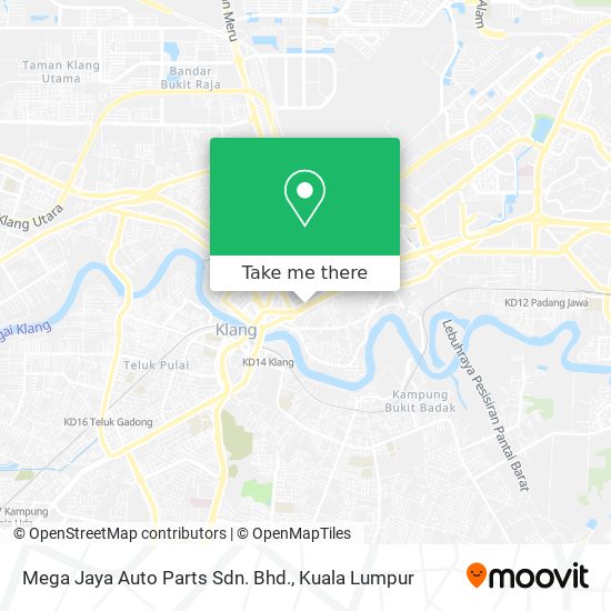 Mega Jaya Auto Parts Sdn. Bhd. map