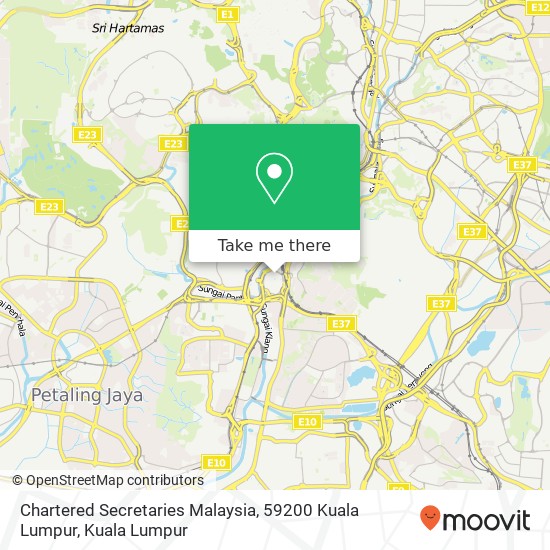 Chartered Secretaries Malaysia, 59200 Kuala Lumpur map