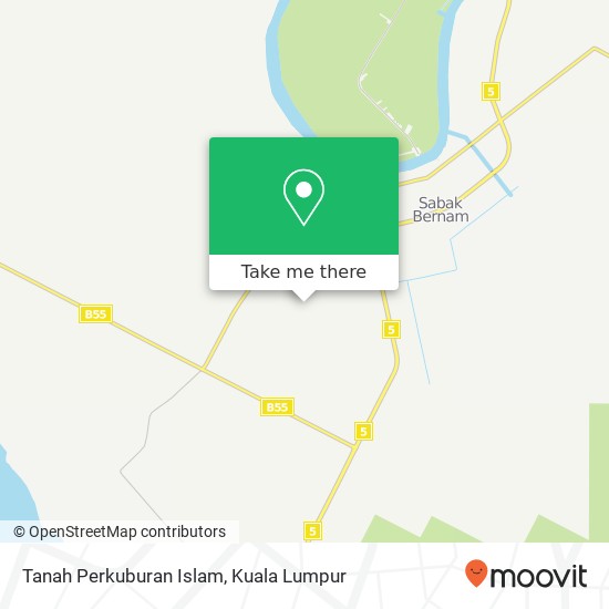 Peta Tanah Perkuburan Islam