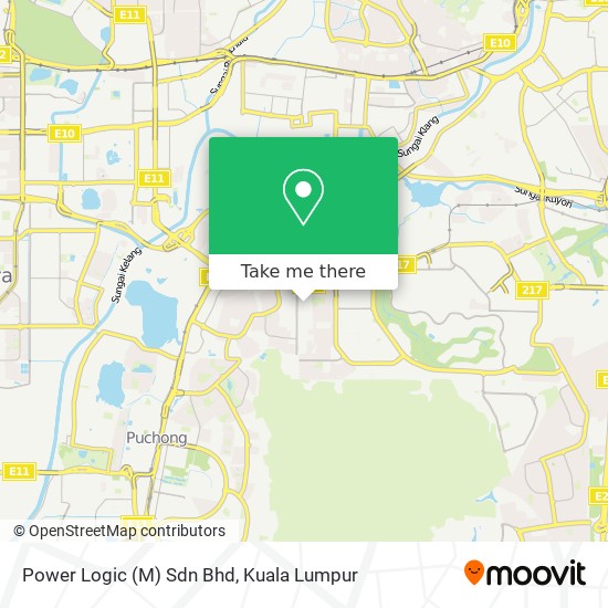 Power Logic (M) Sdn Bhd map