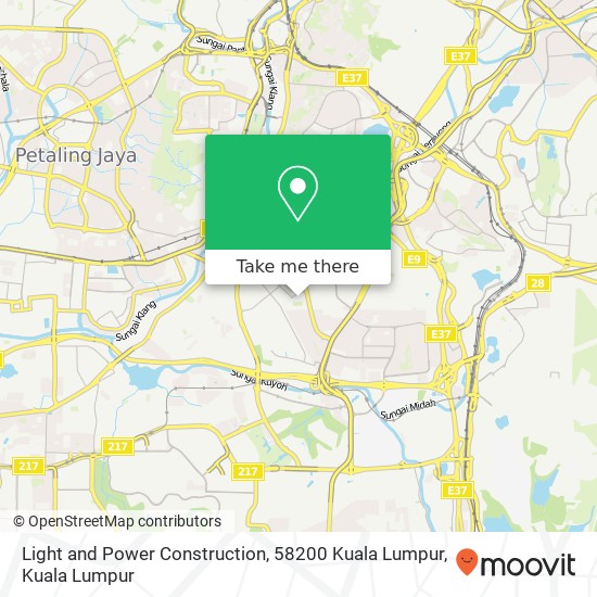 Peta Light and Power Construction, 58200 Kuala Lumpur