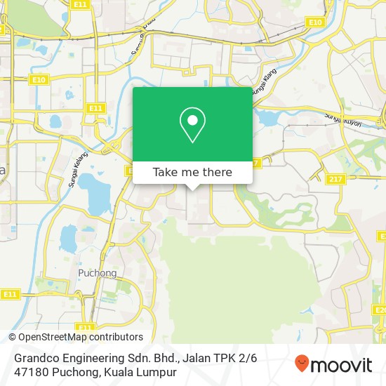 Grandco Engineering Sdn. Bhd., Jalan TPK 2 / 6 47180 Puchong map