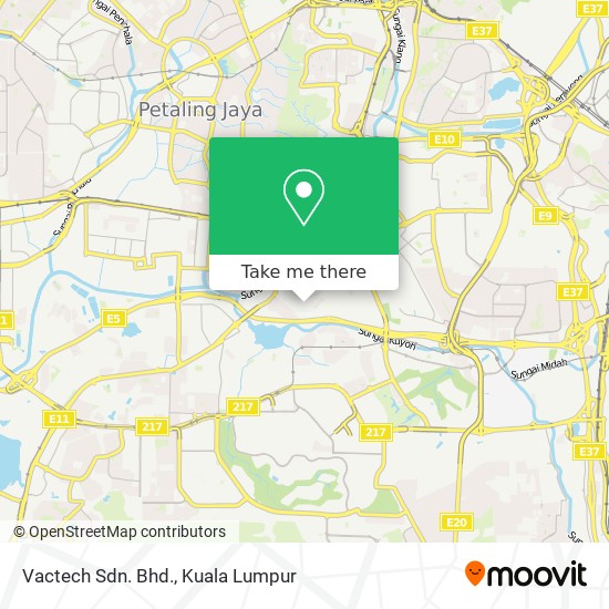 Vactech Sdn. Bhd. map