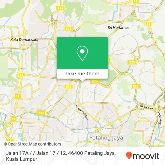 Jalan 17A / / Jalan 17 / 12, 46400 Petaling Jaya map