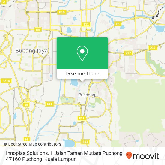 Innoplas Solutions, 1 Jalan Taman Mutiara Puchong 47160 Puchong map