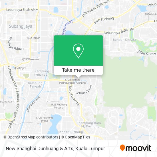 How To Get To New Shanghai Dunhuang Arts In Puchong By Bus Or Mrt Lrt
