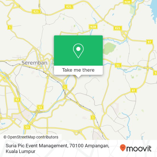 Suria Pic Event Management, 70100 Ampangan map