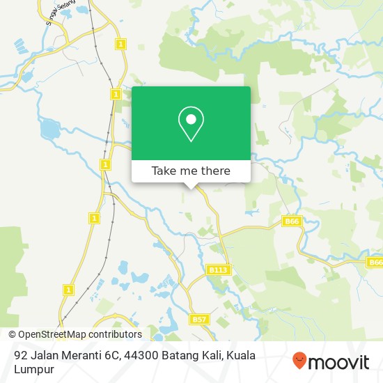 92 Jalan Meranti 6C, 44300 Batang Kali map