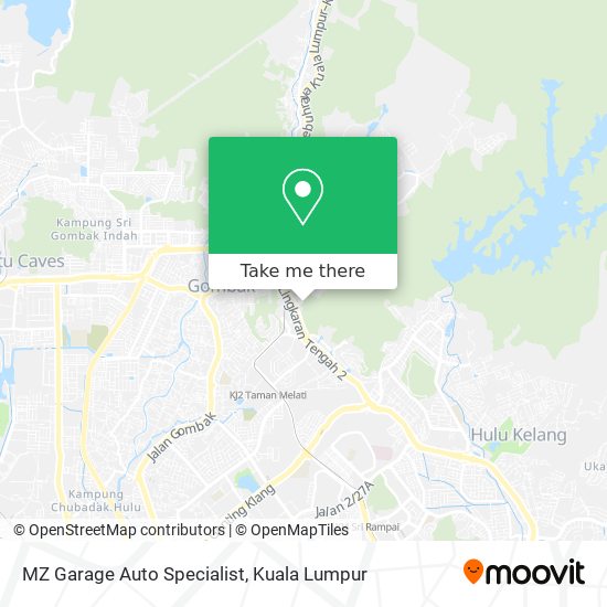 MZ Garage Auto Specialist map