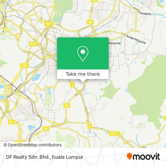 DF Realty Sdn. Bhd. map