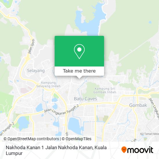 Peta Nakhoda Kanan 1 Jalan Nakhoda Kanan