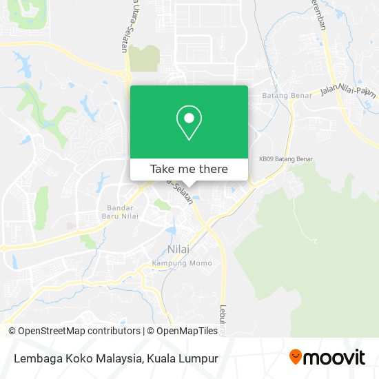 How To Get To Lembaga Koko Malaysia In Seremban By Bus Or Train Moovit