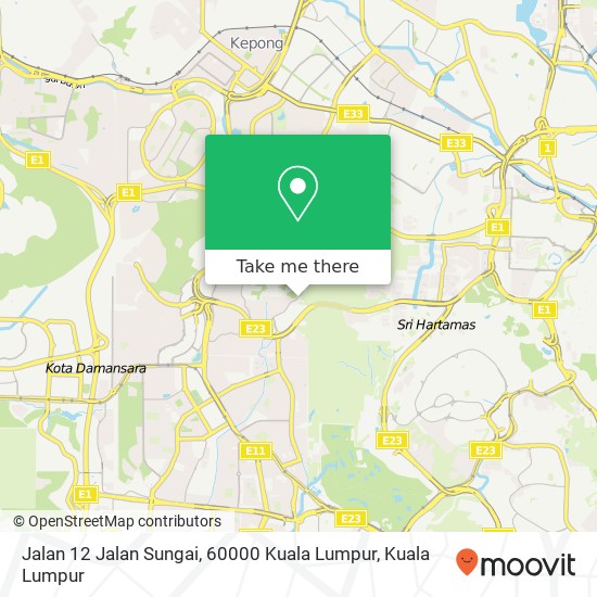 Jalan 12 Jalan Sungai, 60000 Kuala Lumpur map