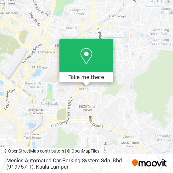 Menics Automated Car Parking System Sdn. Bhd. (919757-T) map