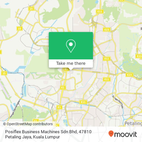 Posiflex Business Machines Sdn Bhd, 47810 Petaling Jaya map