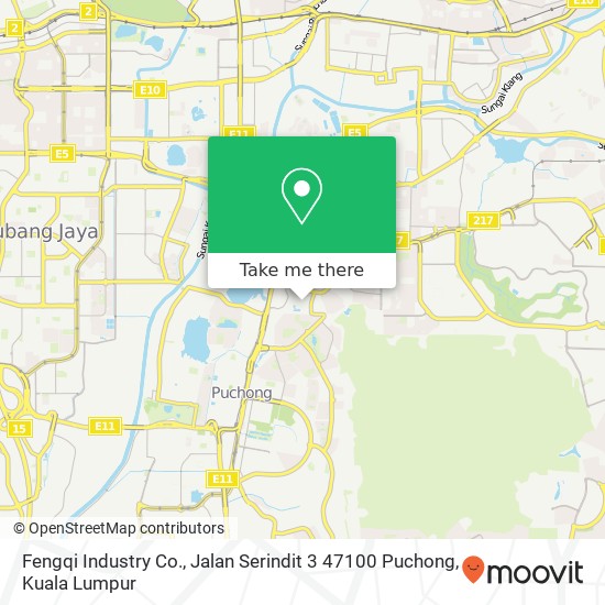 Fengqi Industry Co., Jalan Serindit 3 47100 Puchong map