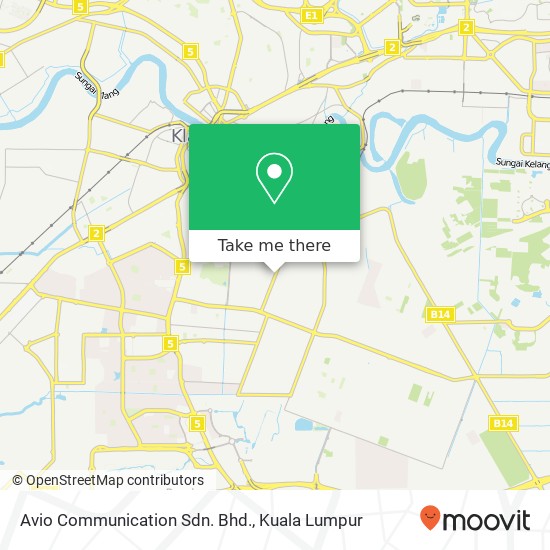Avio Communication Sdn. Bhd. map