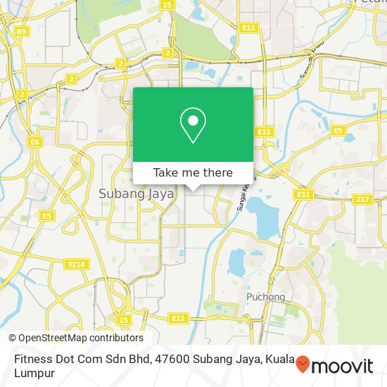 Peta Fitness Dot Com Sdn Bhd, 47600 Subang Jaya
