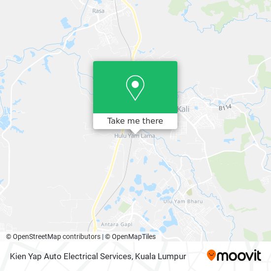 Kien Yap Auto Electrical Services map