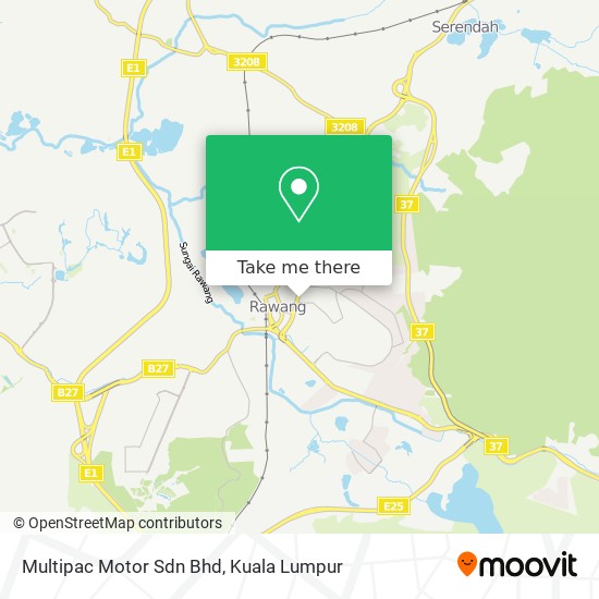 Multipac Motor Sdn Bhd map