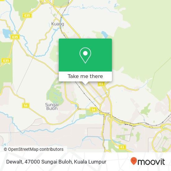 Peta Dewalt, 47000 Sungai Buloh