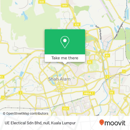 UE Electical Sdn Bhd, null map