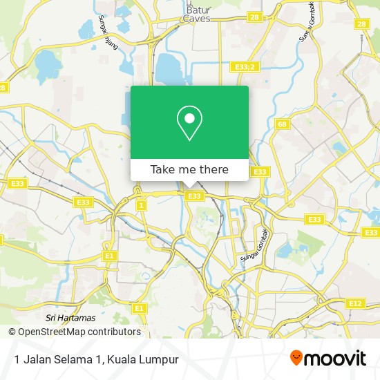 Peta 1 Jalan Selama 1