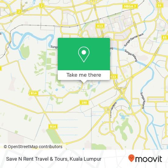 Save N Rent Travel & Tours map