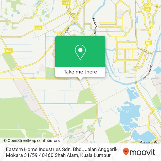 Eastern Home Industries Sdn. Bhd., Jalan Anggerik Mokara 31 / 59 40460 Shah Alam map