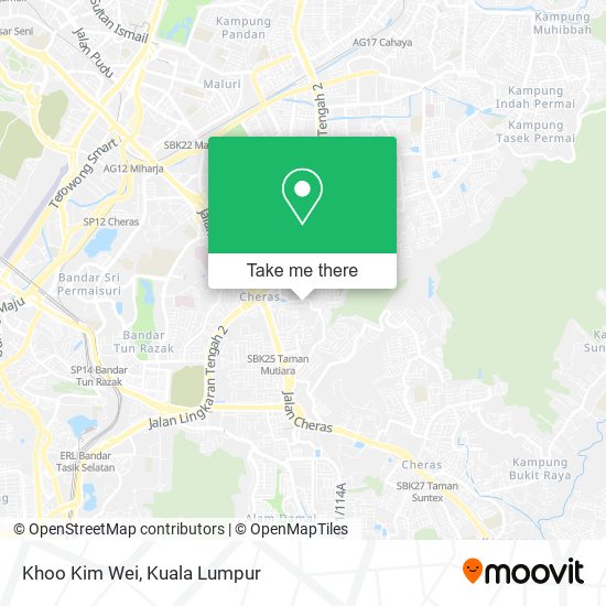 Khoo Kim Wei map
