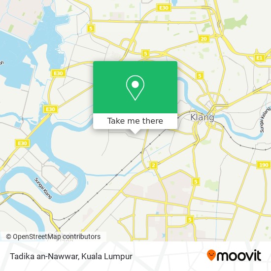 Tadika an-Nawwar map