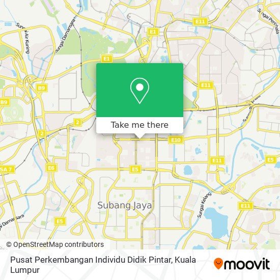 Peta Pusat Perkembangan Individu Didik Pintar