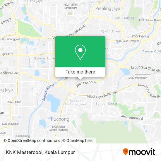 KNK Mastercool map