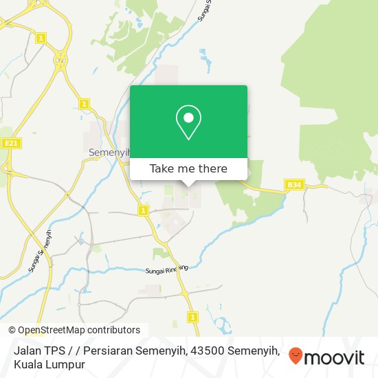 Jalan TPS / / Persiaran Semenyih, 43500 Semenyih map