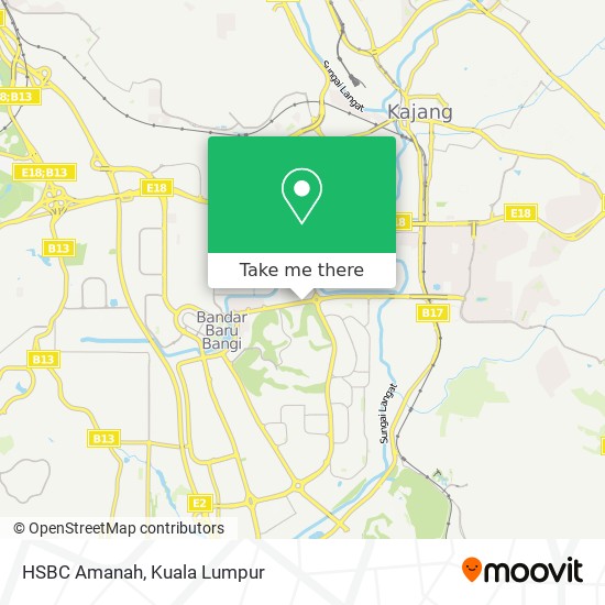 HSBC Amanah map