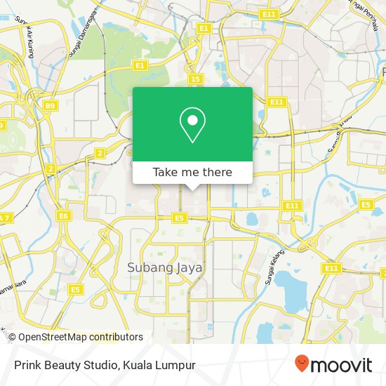 Prink Beauty Studio map