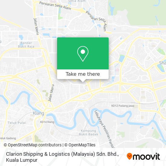 Clarion Shipping & Logistics (Malaysia) Sdn. Bhd. map